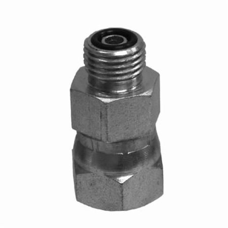 MIDLAND METAL Reducer Connector, 114 x 111616 Nominal, Female ORFS x Male ORFS, Steel FSO2406106